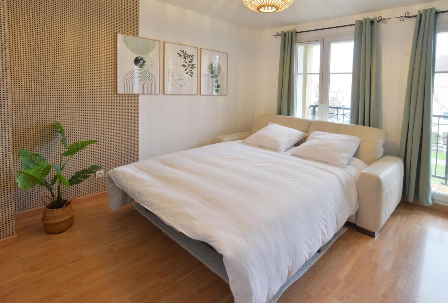 Appartamento Sesame Duplex Disneyland Paris Netflix 6 Personnes Et 1 Bebe Avec Parking Bailly-Romainvilliers Esterno foto